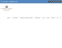 Tablet Screenshot of jillhickman.com
